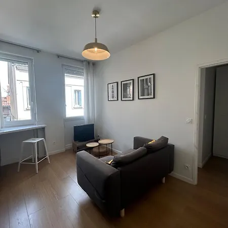 L'escapade Saint Louis - T2 Proche Gare Apartamento